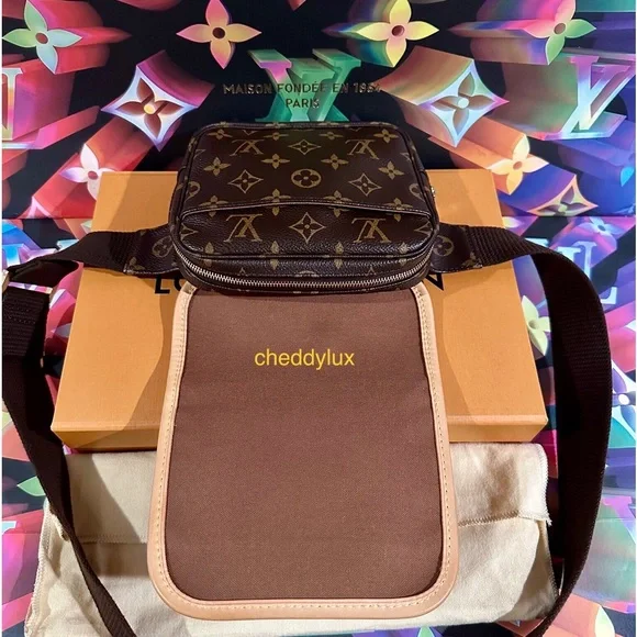 🛑SOLD🛑🆒😎🆒Authentic Louis Vuitton Bosphore Fanny Pack/Bumbag Monogram - Picture 7 of 17